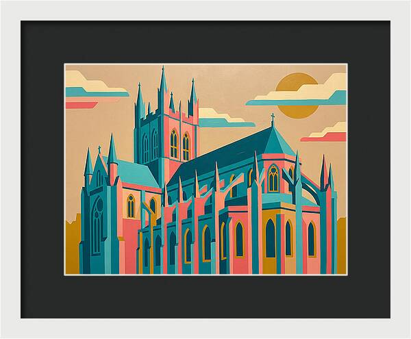 Vibrant Colors Of A Historic Cathedral