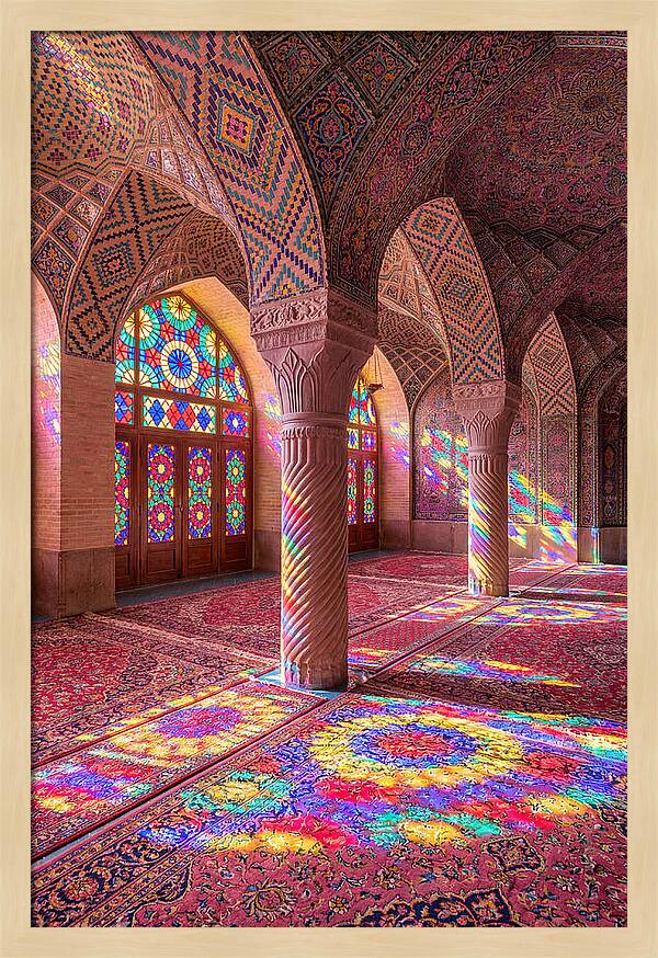 Vibrant Colors Of Nasir Al Mulk Mosque