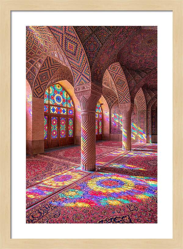 Vibrant Colors Of Nasir Al Mulk Mosque
