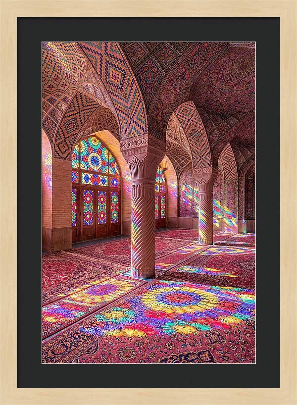 Vibrant Colors Of Nasir Al Mulk Mosque