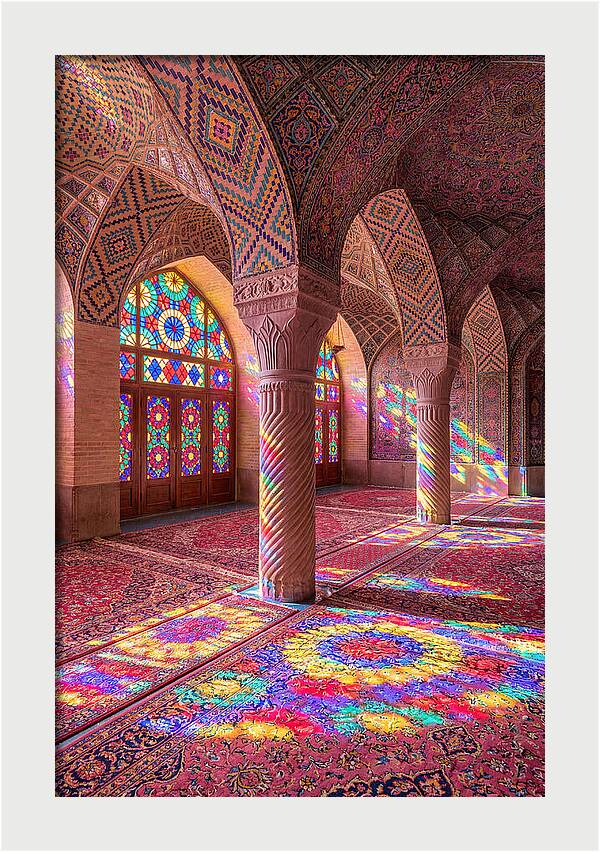 Vibrant Colors Of Nasir Al Mulk Mosque