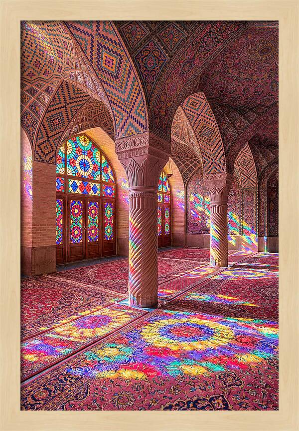 Vibrant Colors Of Nasir Al Mulk Mosque