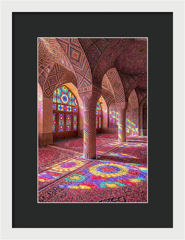 Vibrant Colors Of Nasir Al Mulk Mosque