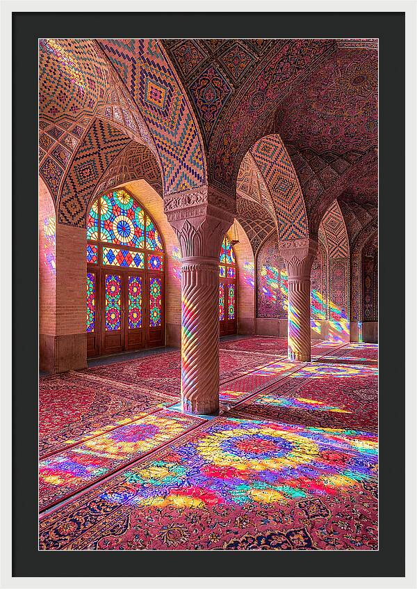 Vibrant Colors Of Nasir Al Mulk Mosque