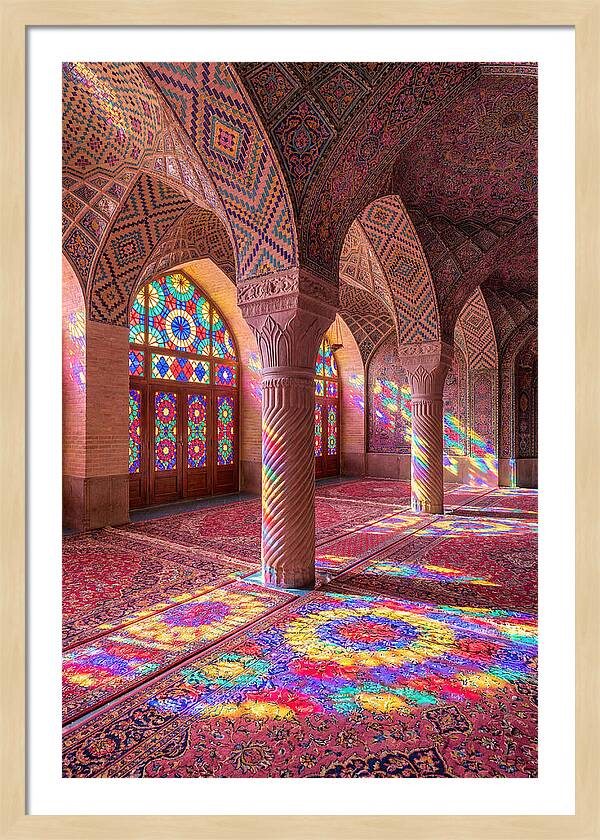 Vibrant Colors Of Nasir Al Mulk Mosque