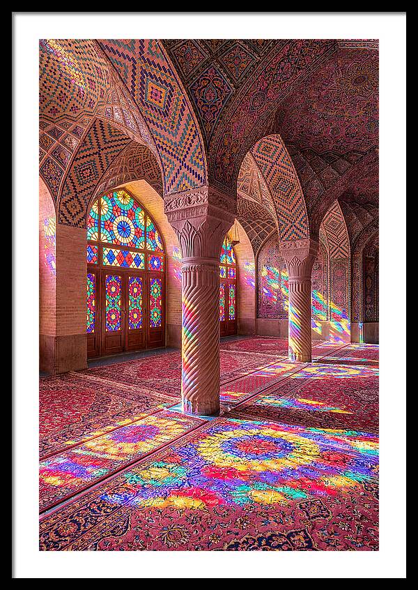 Vibrant Colors Of Nasir Al Mulk Mosque