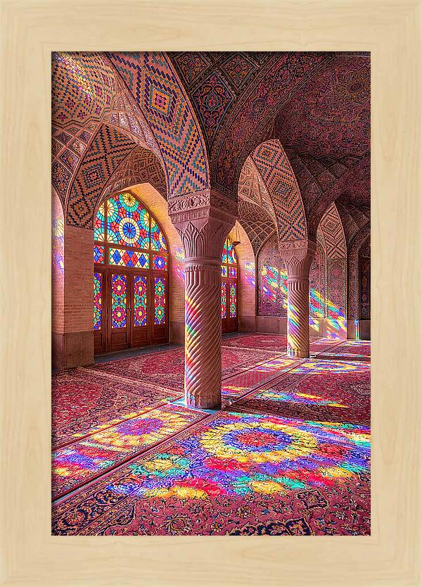 Vibrant Colors Of Nasir Al Mulk Mosque