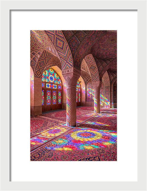 Vibrant Colors Of Nasir Al Mulk Mosque