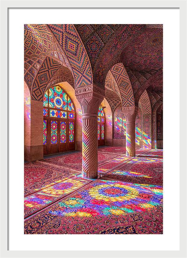 Vibrant Colors Of Nasir Al Mulk Mosque