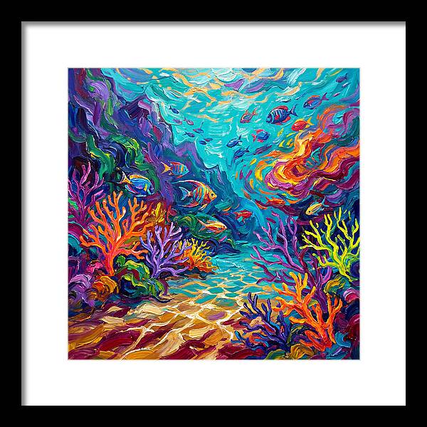 Vibrant Coral Reef Landscape