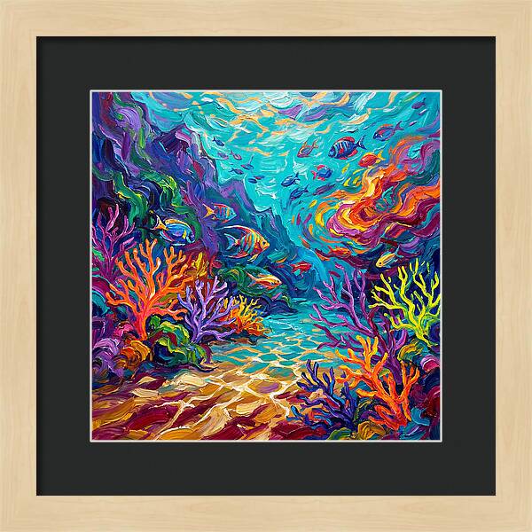 Vibrant Coral Reef Landscape