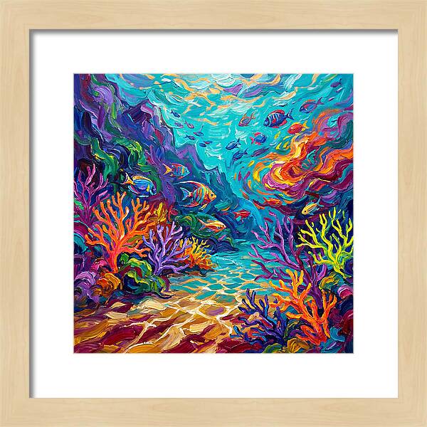 Vibrant Coral Reef Landscape