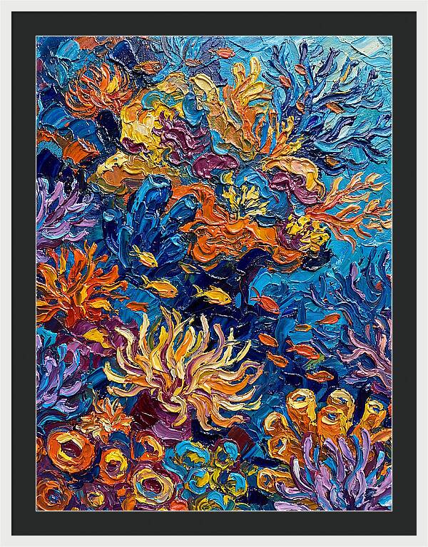 Vibrant Coral Reef Scene