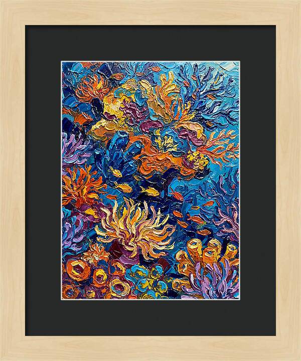 Vibrant Coral Reef Scene