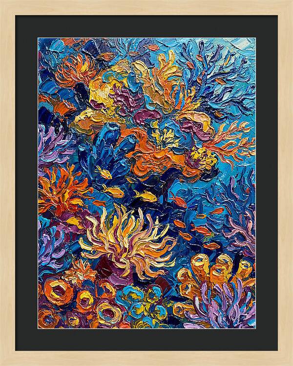 Vibrant Coral Reef Scene