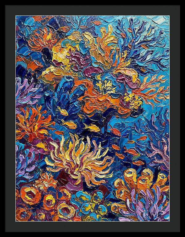 Vibrant Coral Reef Scene