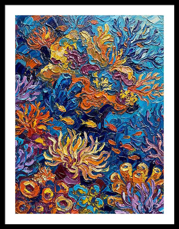 Vibrant Coral Reef Scene