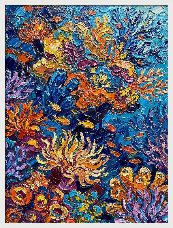Vibrant Coral Reef Scene