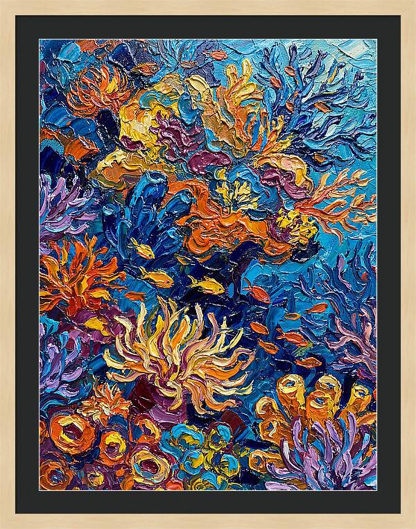 Vibrant Coral Reef Scene