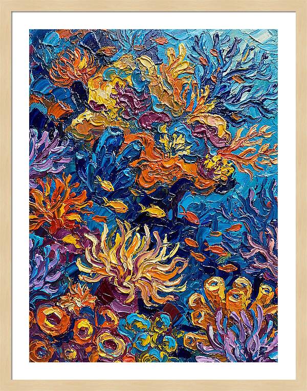 Vibrant Coral Reef Scene