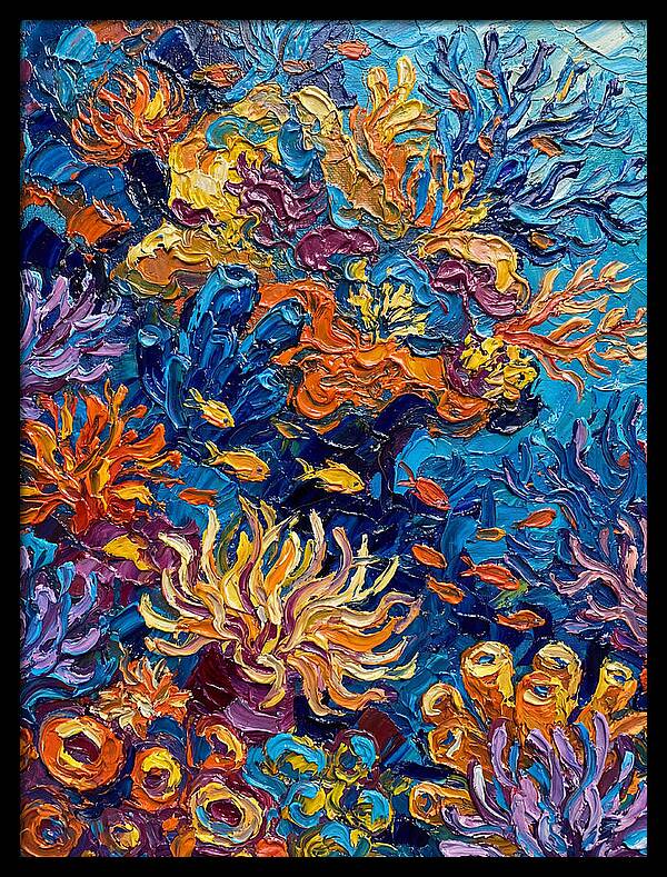 Vibrant Coral Reef Scene