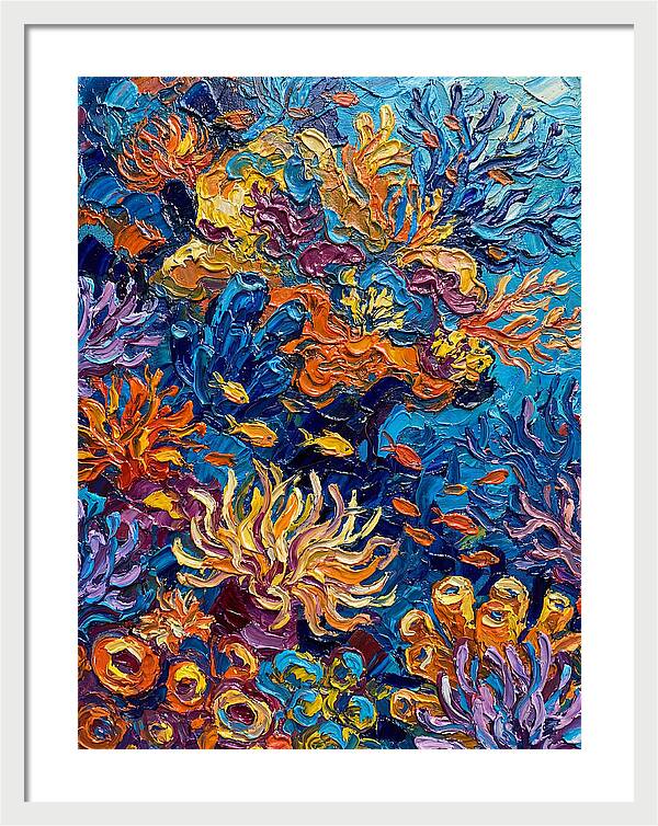 Vibrant Coral Reef Scene