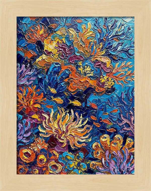 Vibrant Coral Reef Scene