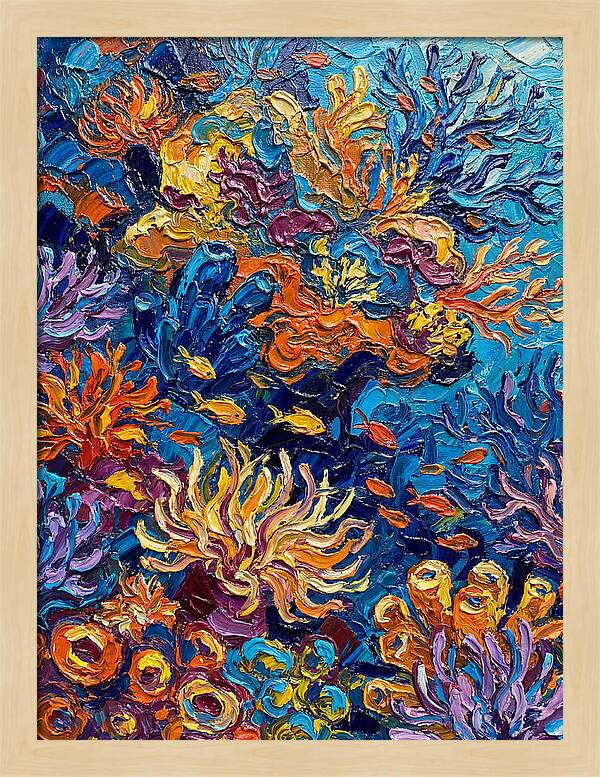 Vibrant Coral Reef Scene