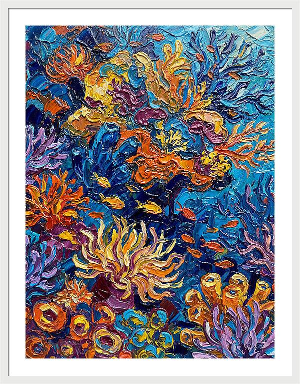 Vibrant Coral Reef Scene