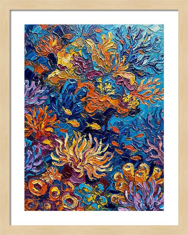 Vibrant Coral Reef Scene