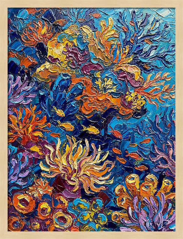 Vibrant Coral Reef Scene