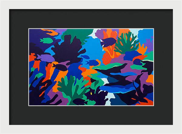 Vibrant Coral Reef Scene