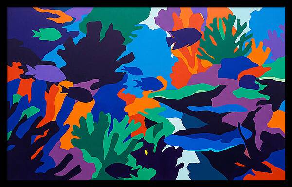 Vibrant Coral Reef Scene