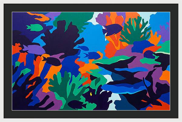 Vibrant Coral Reef Scene