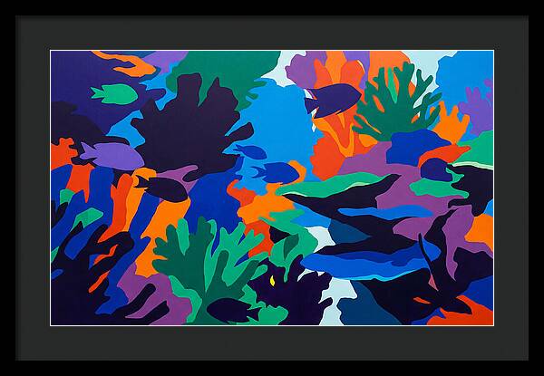 Vibrant Coral Reef Scene
