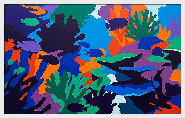Vibrant Coral Reef Scene