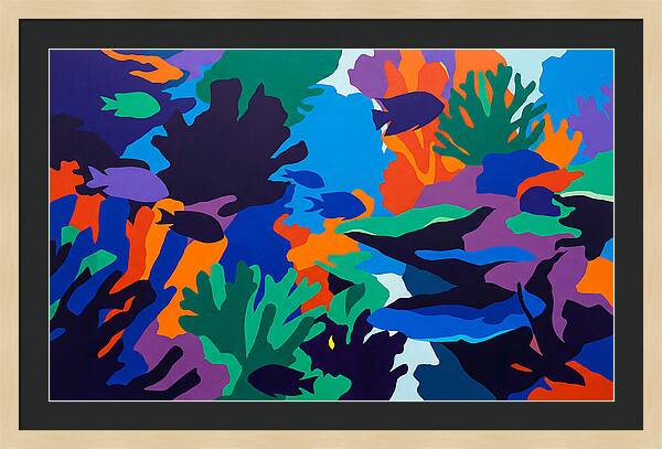 Vibrant Coral Reef Scene