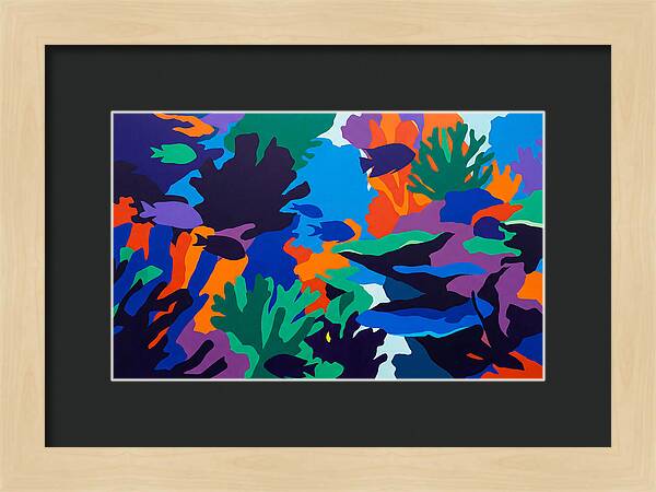 Vibrant Coral Reef Scene