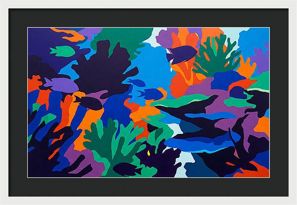 Vibrant Coral Reef Scene