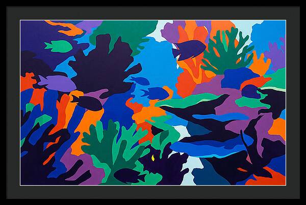 Vibrant Coral Reef Scene