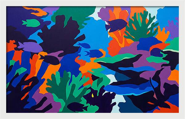 Vibrant Coral Reef Scene