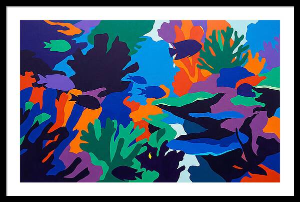 Vibrant Coral Reef Scene