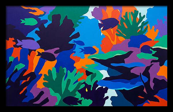 Vibrant Coral Reef Scene