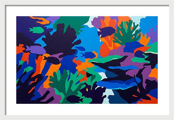 Vibrant Coral Reef Scene