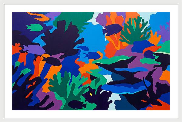 Vibrant Coral Reef Scene