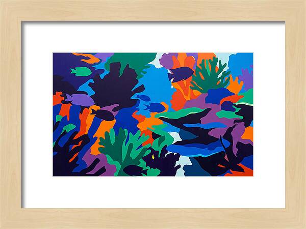 Vibrant Coral Reef Scene