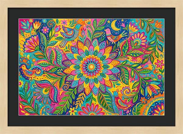 Vibrant Dahlia Garden