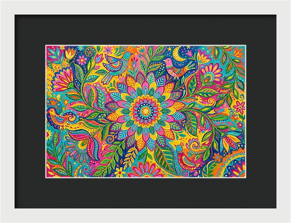 Vibrant Dahlia Garden