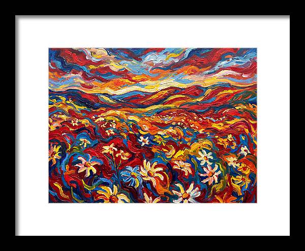 Vibrant Daisy Landscape