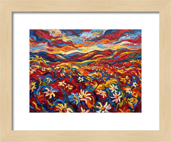 Vibrant Daisy Landscape